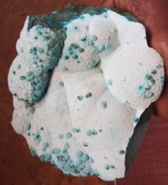 Snow white Chrysocolla